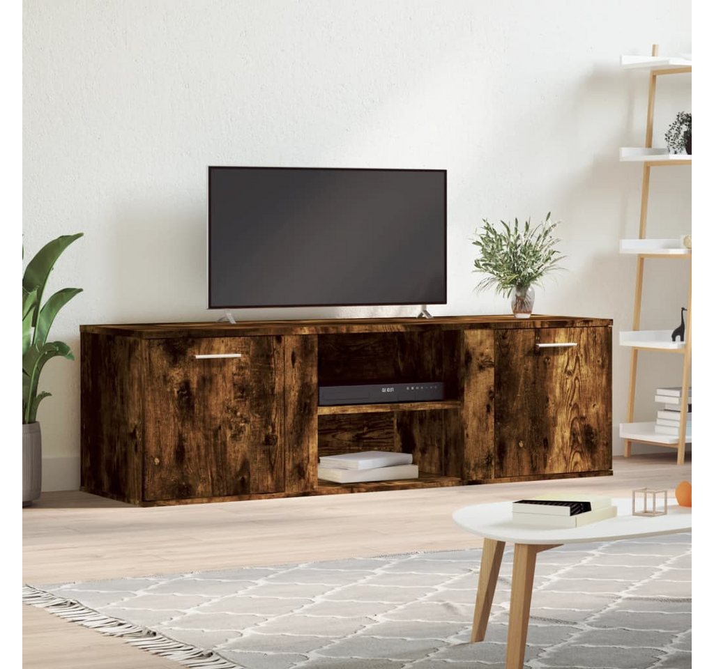 vidaXL TV-Schrank TV-Schrank Räuchereiche 120x34x37 cm Spanplatte TV-Lowboa günstig online kaufen