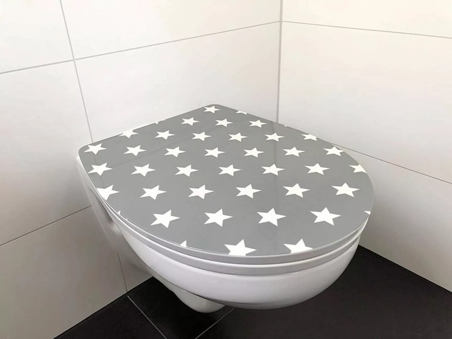 ADOB WC-Sitz "Stars", Absenkautomatik, zur Reinigung auf Knopfdruck abnehmb günstig online kaufen