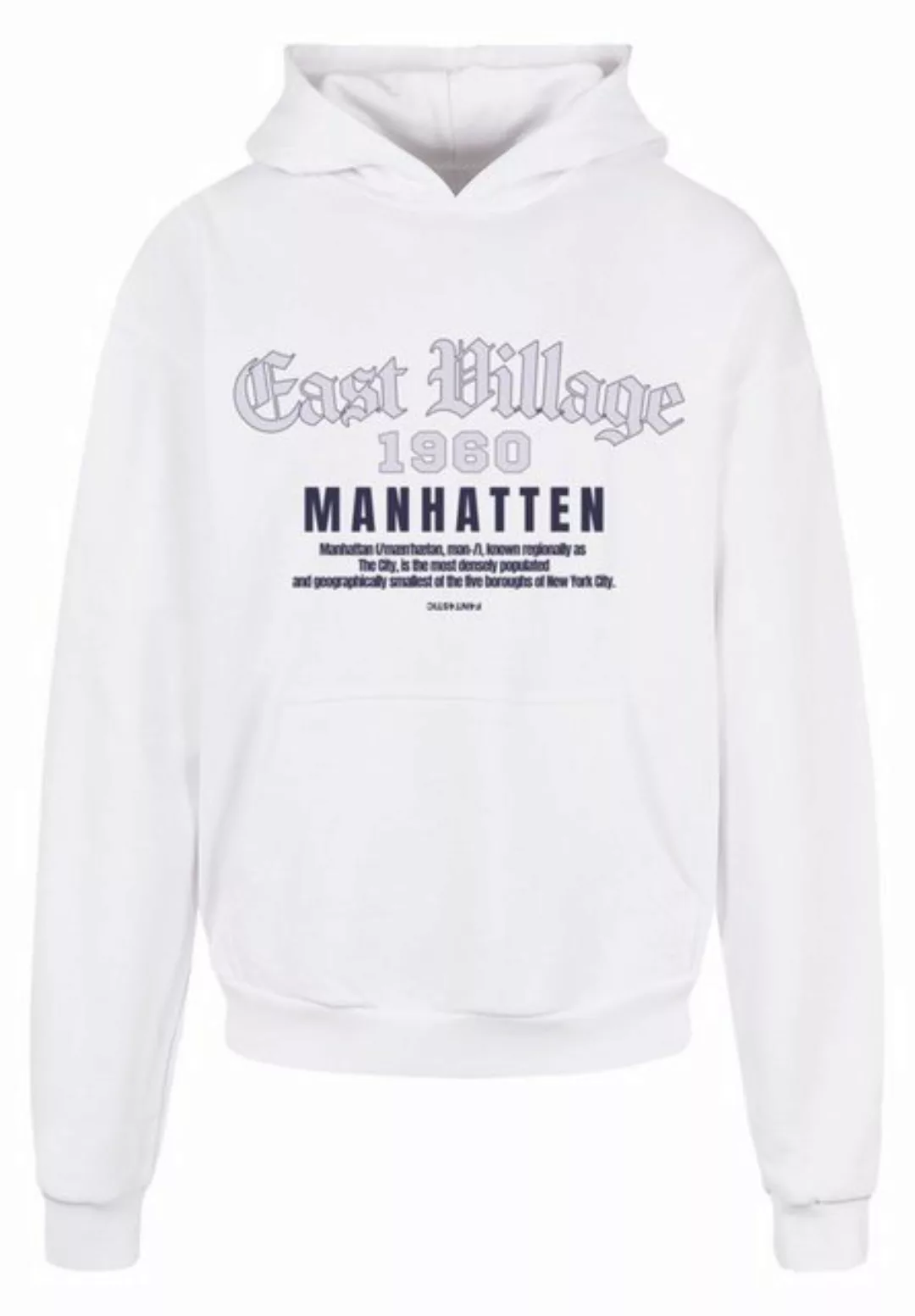 F4NT4STIC Kapuzenpullover "East Village Manhatten OVERSIZE HOODIE", Print günstig online kaufen