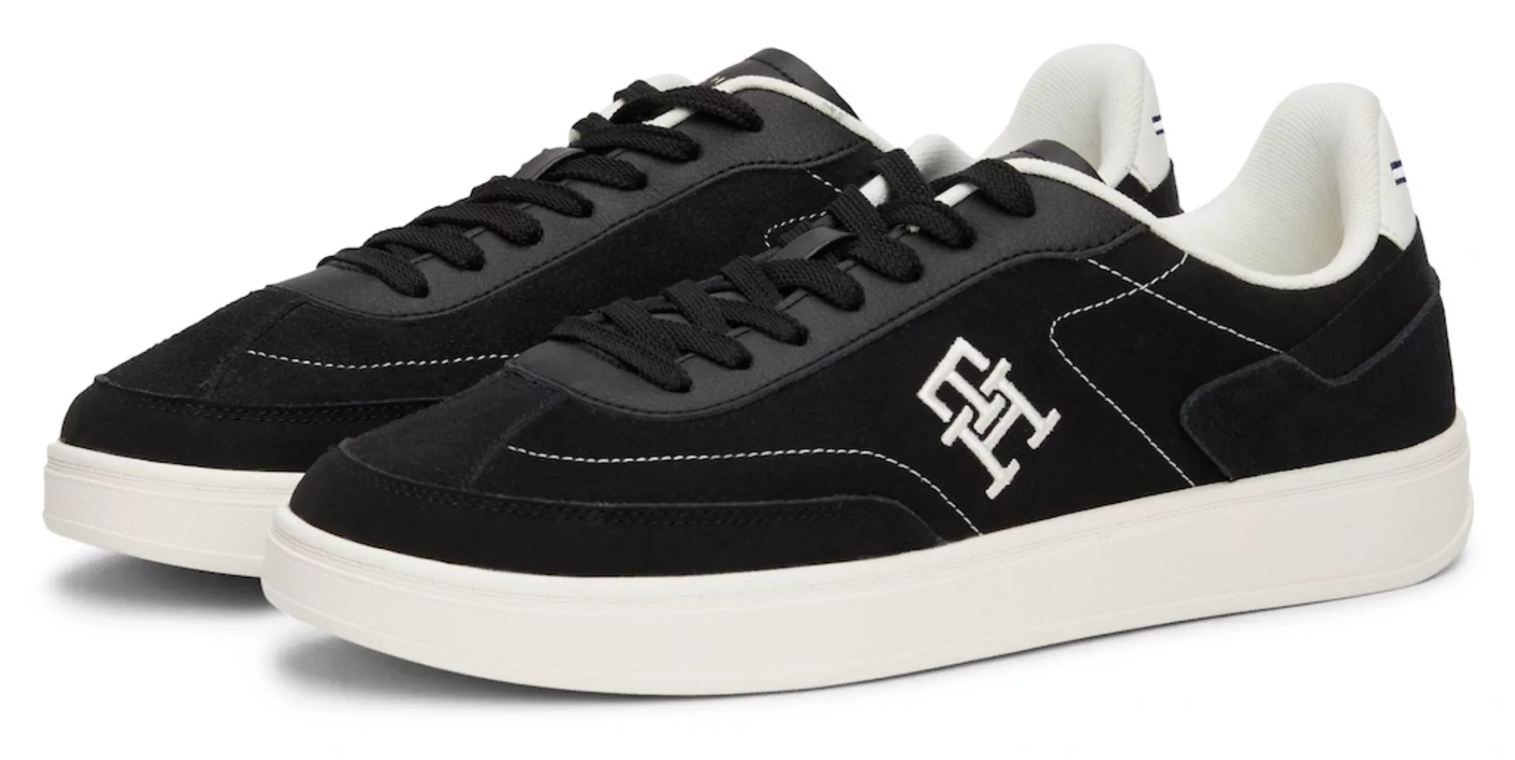 Tommy Hilfiger Plateausneaker "TH HERITAGE COURT SNEAKER SDE", Freizeitschu günstig online kaufen