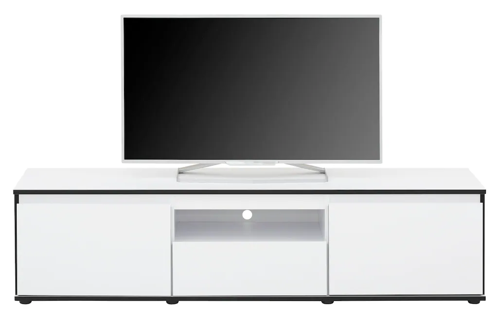 HELA TV-Board "Ariana", mit angeschrägten Griffmulden, Breite 160 cm günstig online kaufen