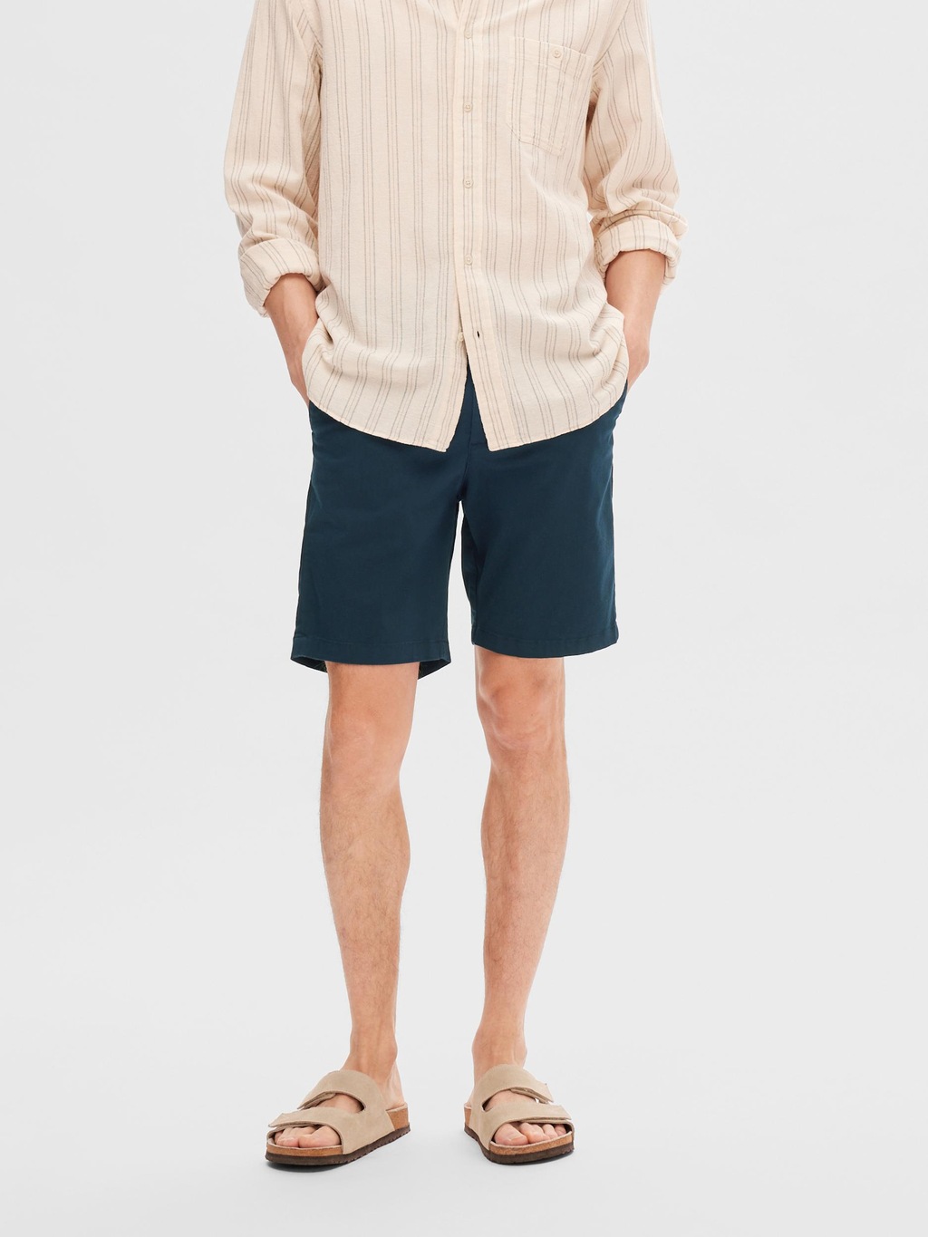 SELECTED HOMME Chinoshorts "SLHSLIM-MILES FLEX SHORTS NOOS" günstig online kaufen