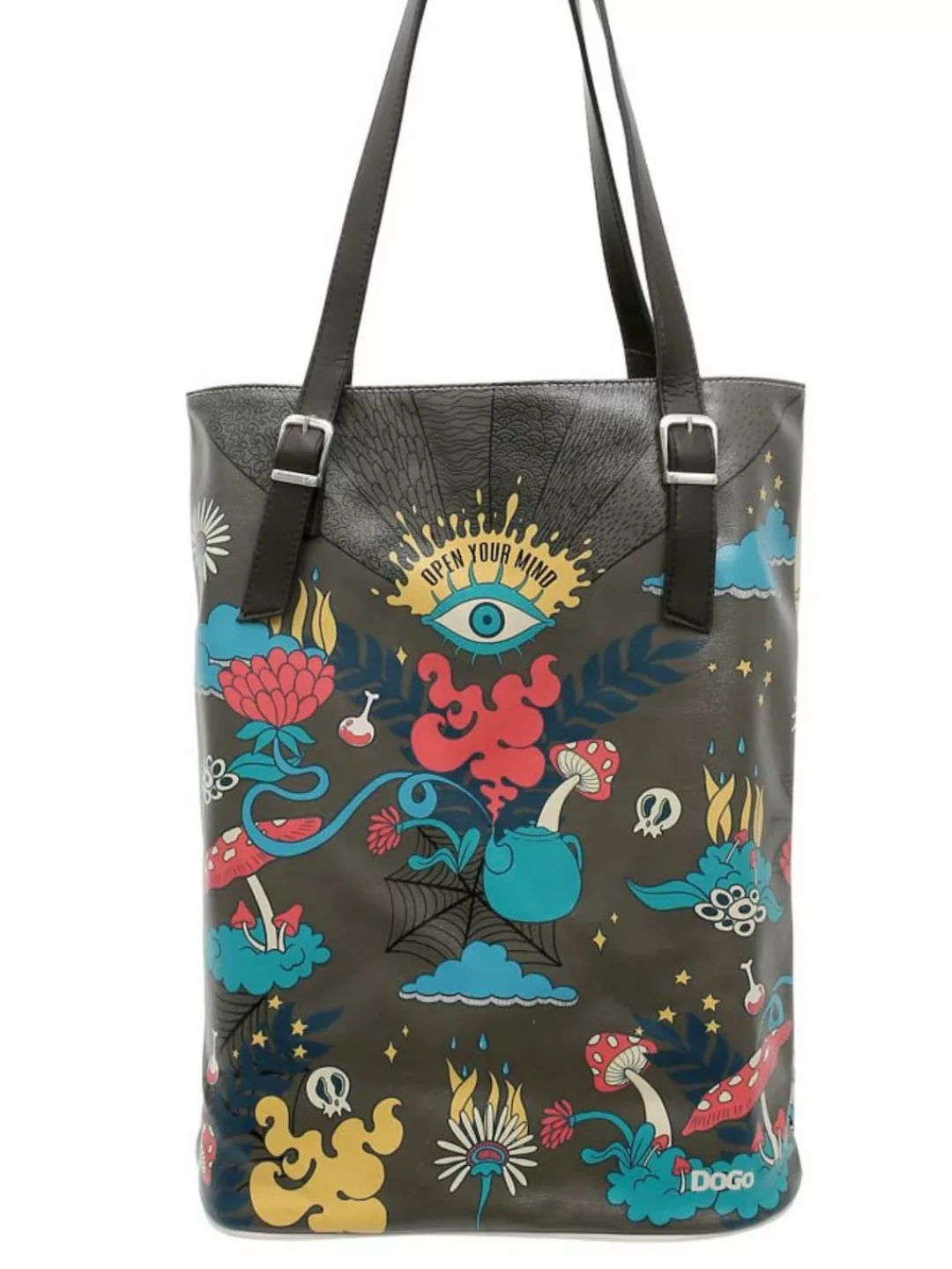 DOGO Umhängetasche "Damen Tall Bag Open Your Mind Vegan Damen Handtaschen ( günstig online kaufen