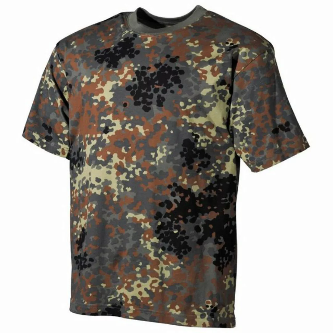 MFH T-Shirt Outdoor T-Shirt, halbarm, flecktarn, 170 g/m² 5XL günstig online kaufen