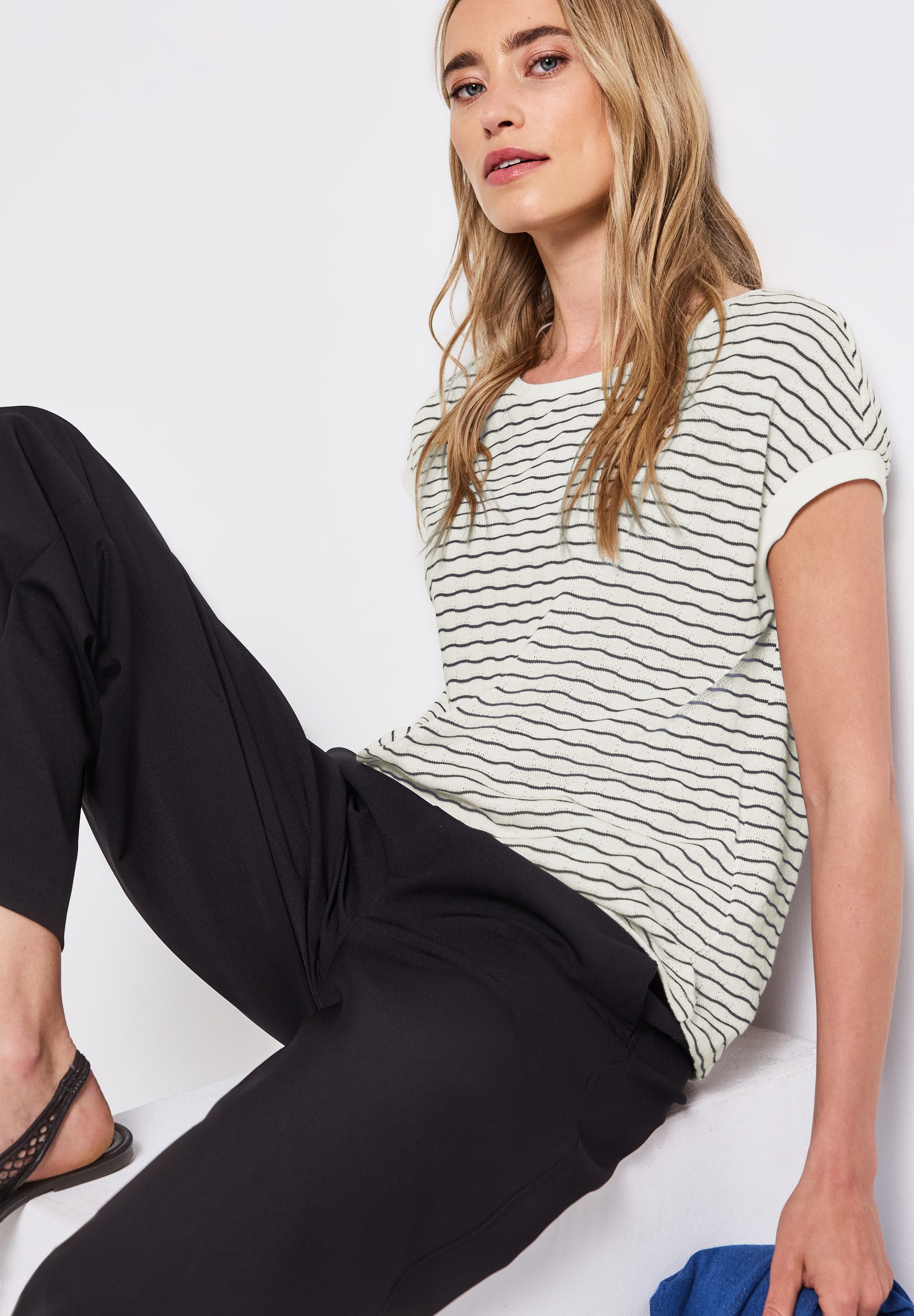 STREET ONE T-Shirt, im soften Baumwoll-Mix günstig online kaufen