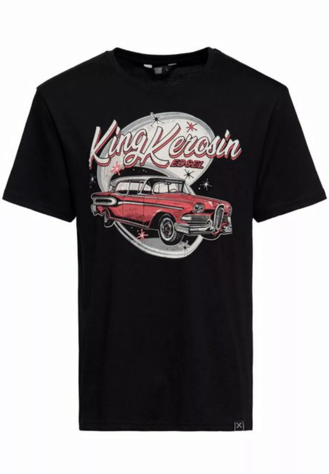 KingKerosin Print-Shirt Edsel (1-tlg) mit Classic Car - Artwork günstig online kaufen