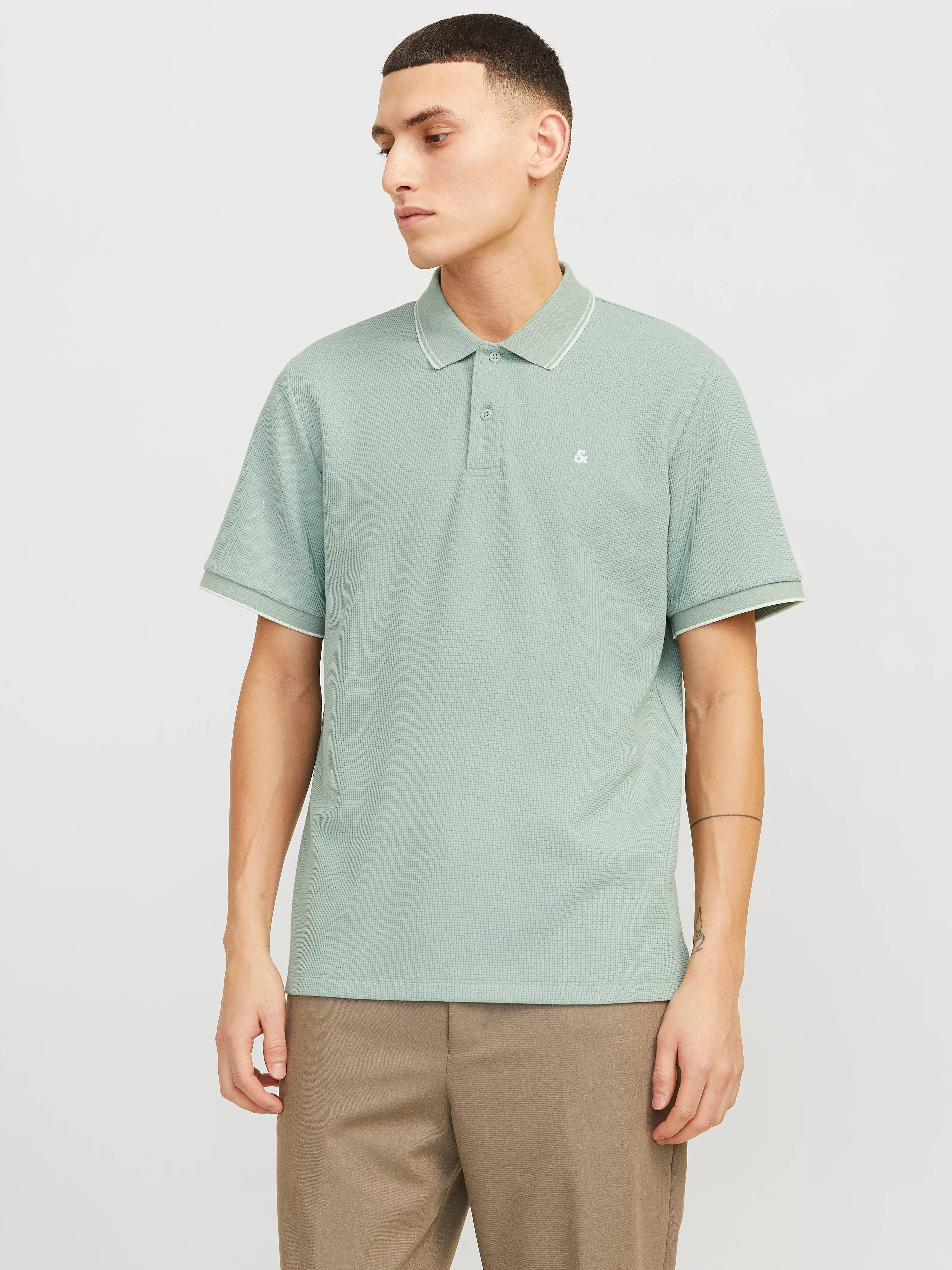 Jack & Jones Poloshirt "JJEAUSTIN POLO SS NOOS", mit Logo Stickerei günstig online kaufen