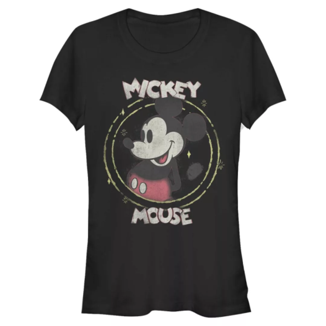 Disney - Micky Maus - Micky Maus Happy - Frauen T-Shirt günstig online kaufen