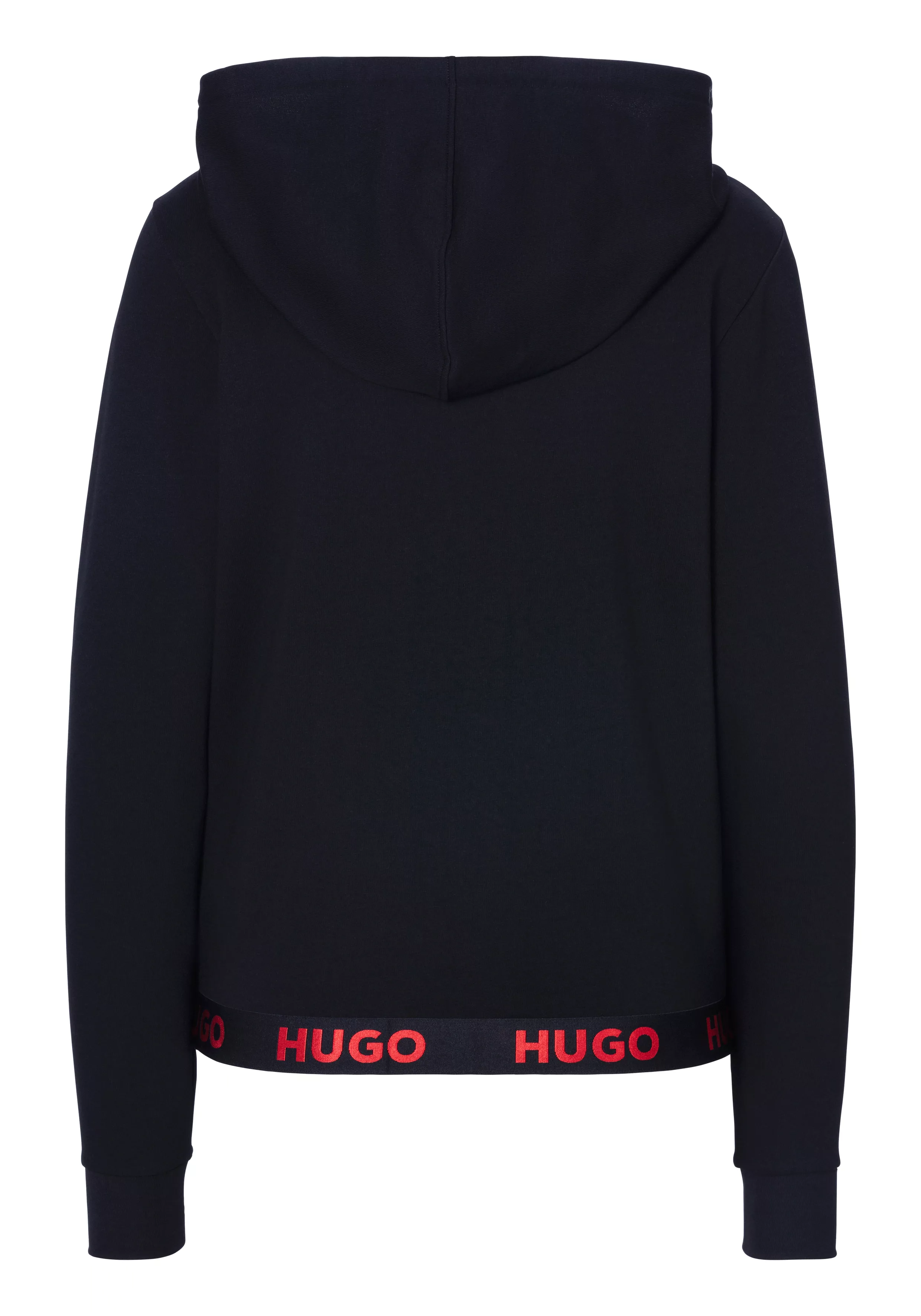 HUGO Underwear Sweatjacke "SPORTY LOGO JACKET", mit Kordel günstig online kaufen