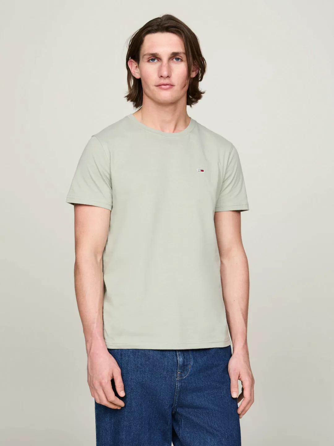 Tommy Jeans T-Shirt "TJM 2PACK SLIM JERSEY TEE", (Packung, 2 tlg., 2er-Pack günstig online kaufen