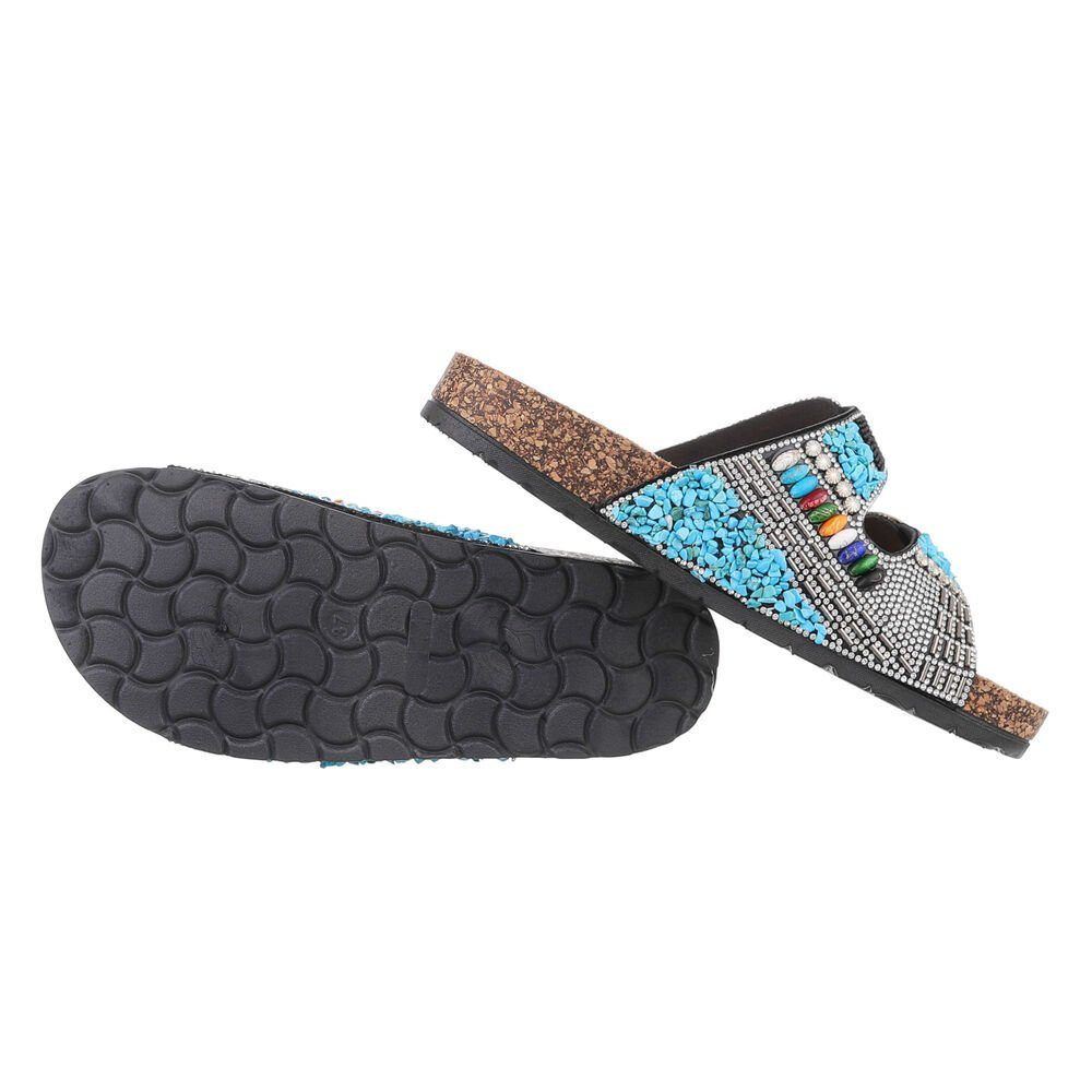 Ital-Design Damen Mules Freizeit Pantolette (85698234) günstig online kaufen