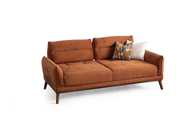 Villa Möbel Sofa Happy, 1 Stk. 2-Sitzer, Hand Made Quality, pflegeleichter günstig online kaufen