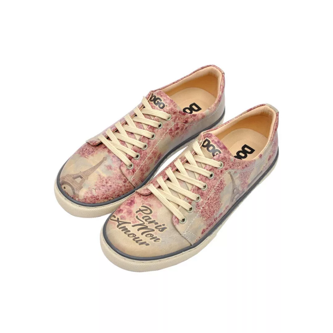 DOGO Sneaker "Damen Sneaker Paris Mon Amour Vegan Damen Sneaker / female", günstig online kaufen