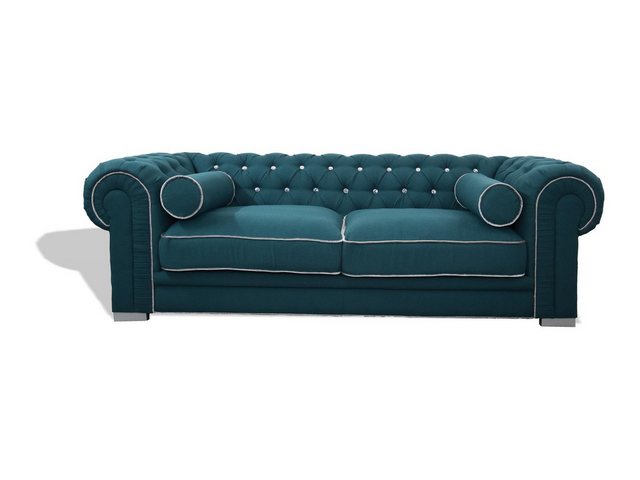 Xlmoebel 3-Sitzer Chesterfield Sofa mit 3 Sitzplätzen - Designer-Polstersof günstig online kaufen