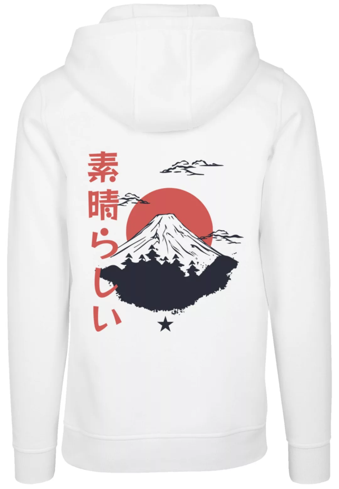 F4NT4STIC Kapuzenpullover "Mount Fuji", Hoodie, Warm, Bequem günstig online kaufen