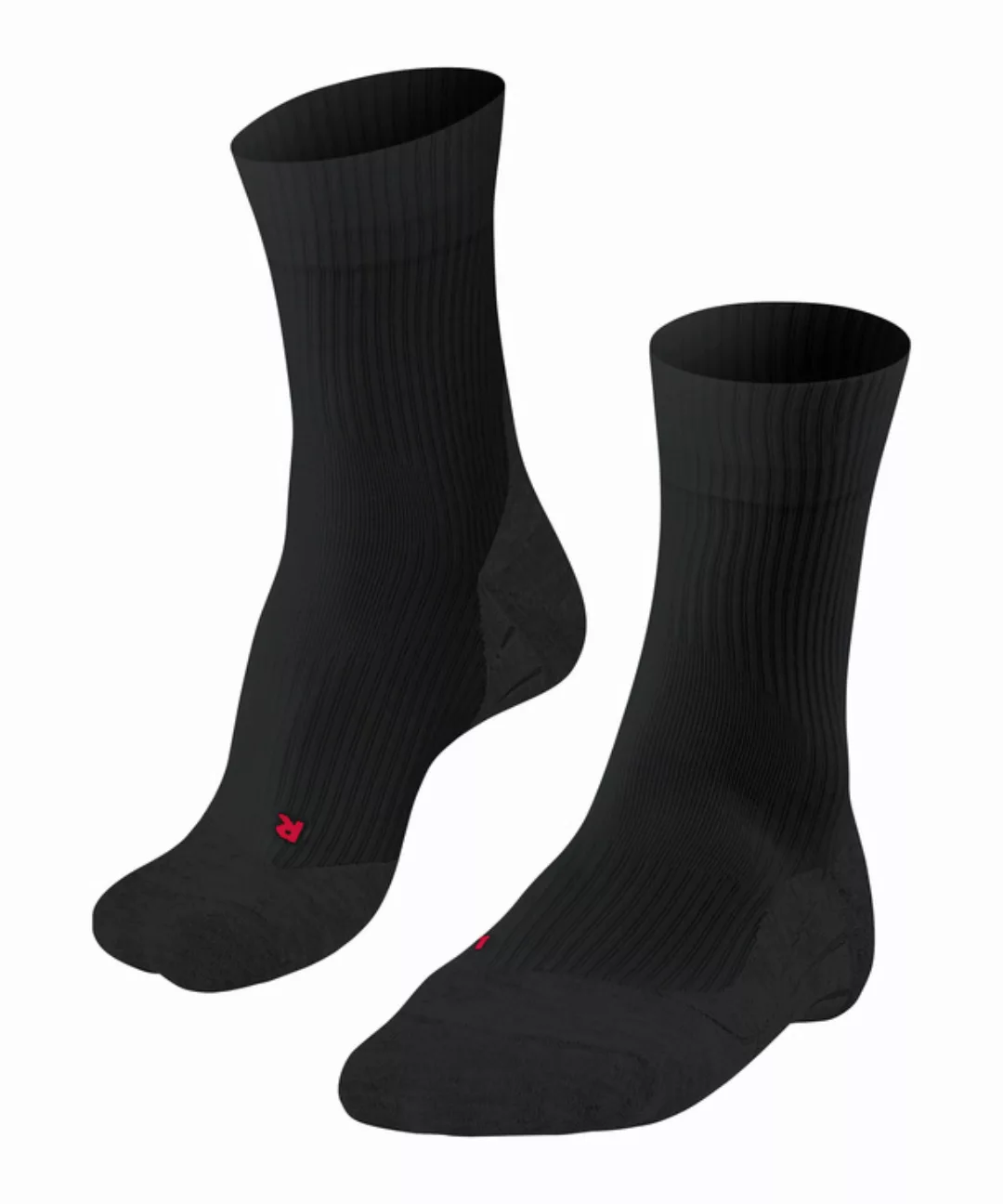 FALKE TE4 Herren Tennis Socken, 39-41, Schwarz, Baumwolle, 16845-300002 günstig online kaufen
