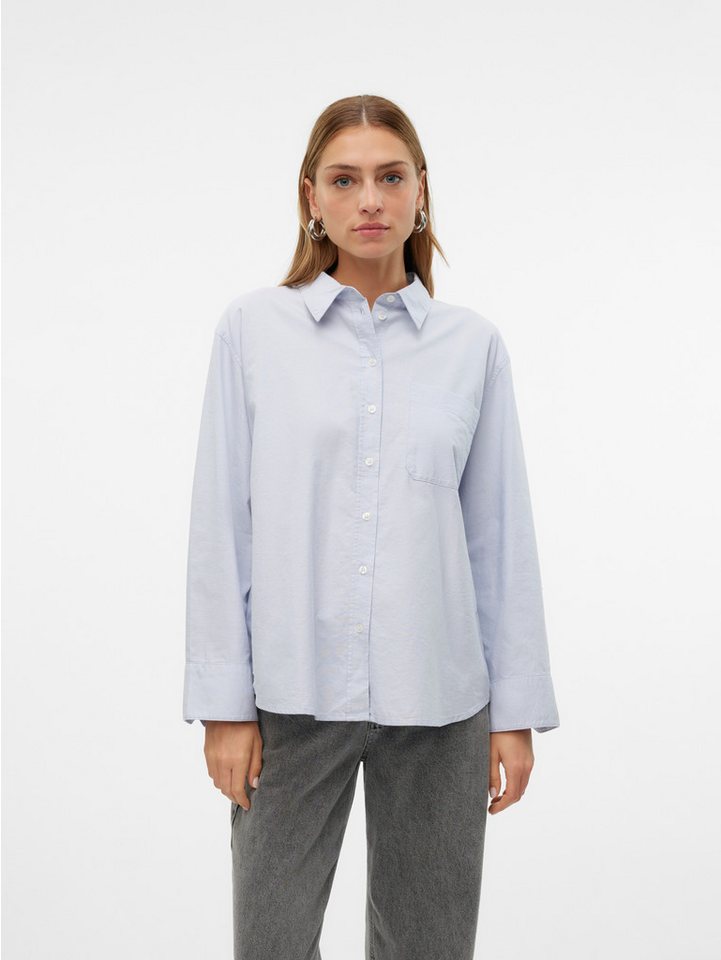 Vero Moda Langarmbluse VMIDA OXFORD SHIRT WVN GA NOOS günstig online kaufen