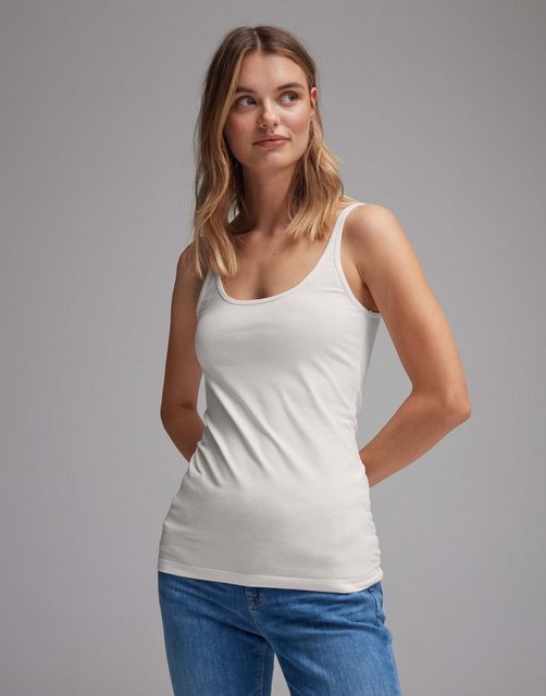 OPUS Trägertop Trägertop INA Slim aus stretchigem BCI Cotton Mix günstig online kaufen