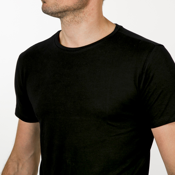 Nachhaltige T-shirt 2-pack / Herren / O-neck / Weiß Oder Schwarz günstig online kaufen