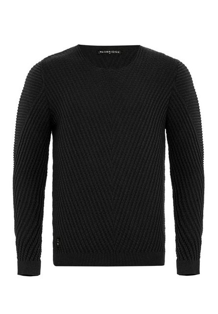 RedBridge Strickpullover Red Bridge Herren Strickpullover Rundhals Pullover günstig online kaufen