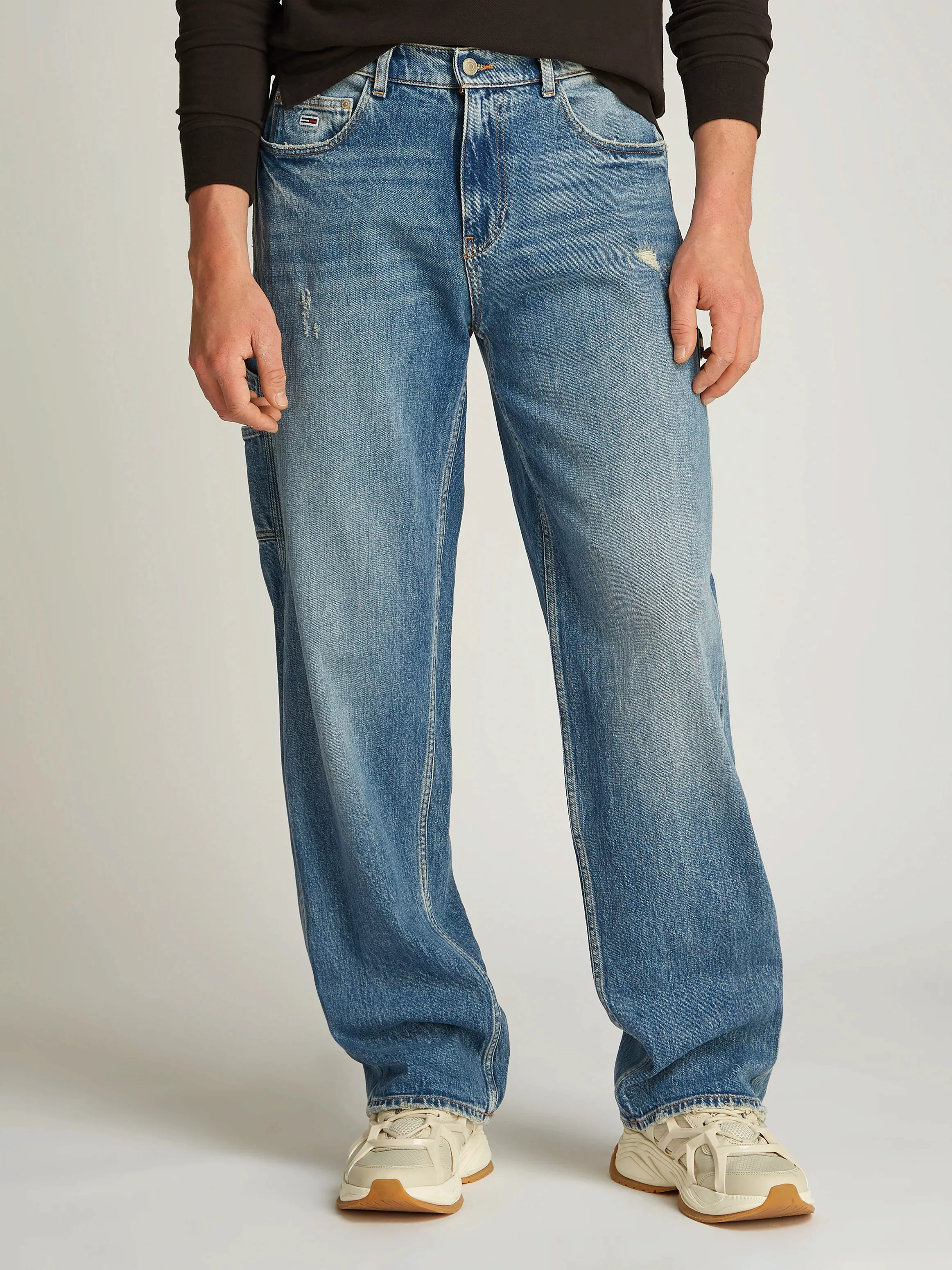 Tommy Jeans Loose-fit-Jeans "Jamie Loose Straight", mit Hammerschlaufe günstig online kaufen