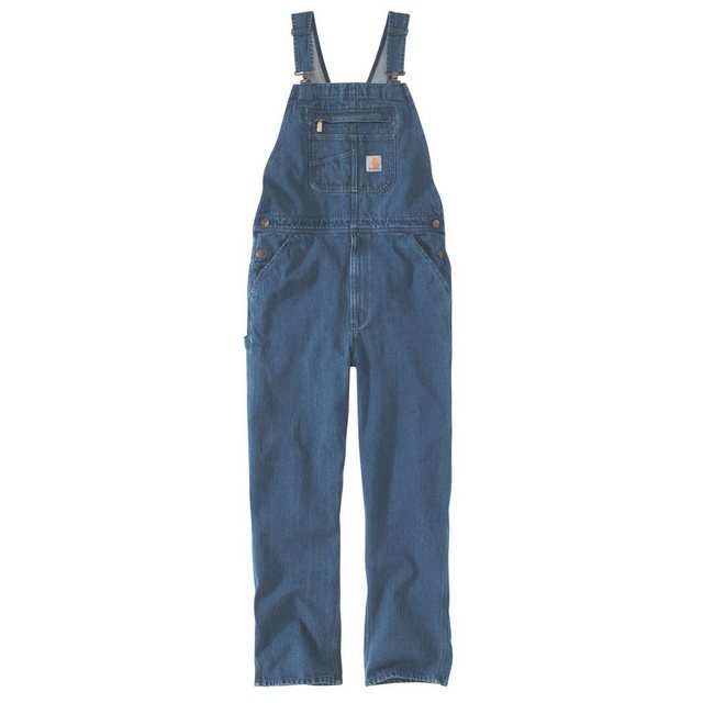 Carhartt Jeanslatzhose Denim BIB Overall Darkstone, Jeanslatzhose Loose Fit günstig online kaufen