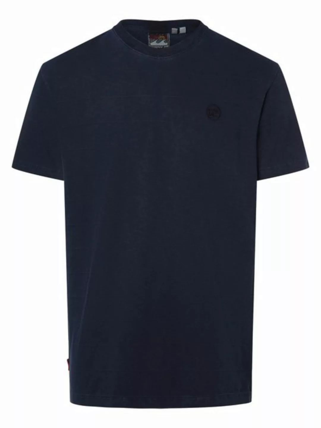 Superdry T-Shirt Superdry Herren T-Shirt VINTAGE TEXTURE TEE Eclipse Navy günstig online kaufen