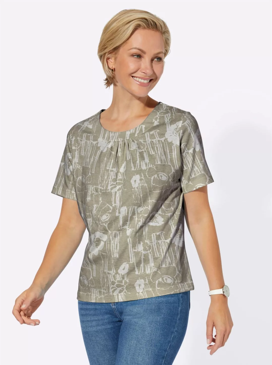 Kurzarmshirt "Shirt", (2 tlg.) günstig online kaufen