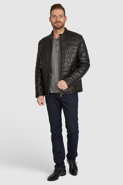 bugatti Lederjacke BUSamuele mit Stehkragen günstig online kaufen