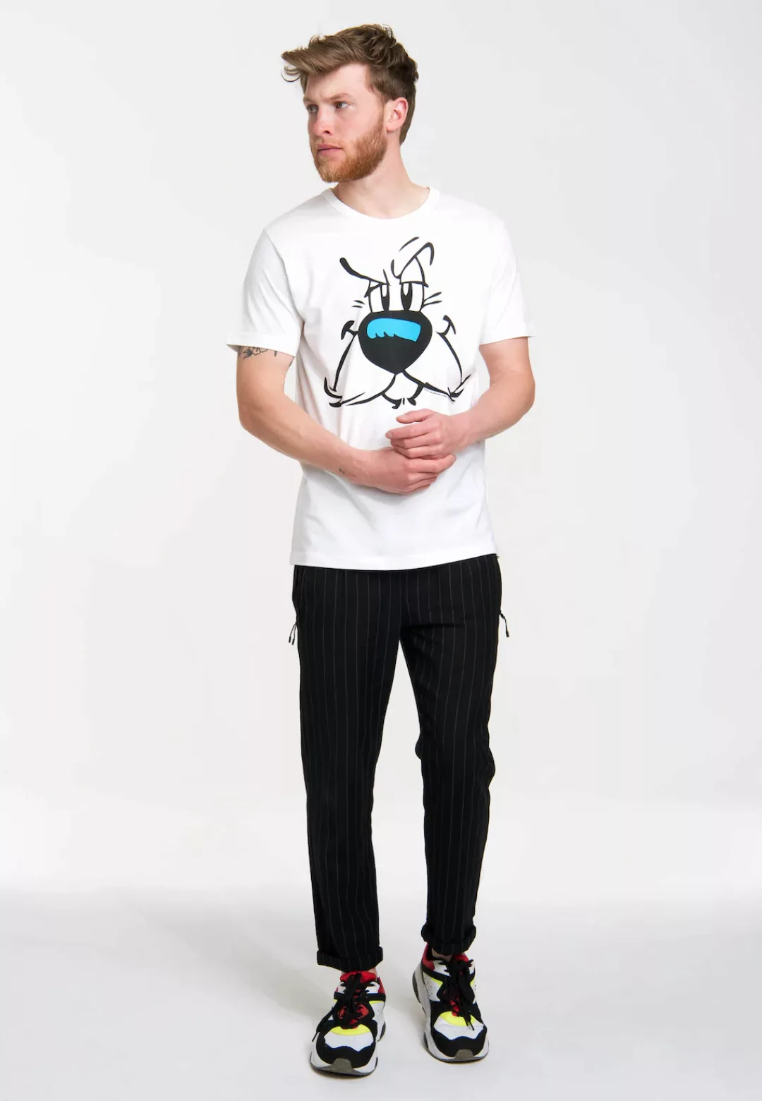 LOGOSHIRT T-Shirt "Idefix - Faces - Asterix" günstig online kaufen