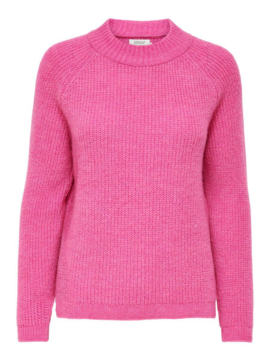 ONLY Stehkragen Strickpullover Damen Rot günstig online kaufen