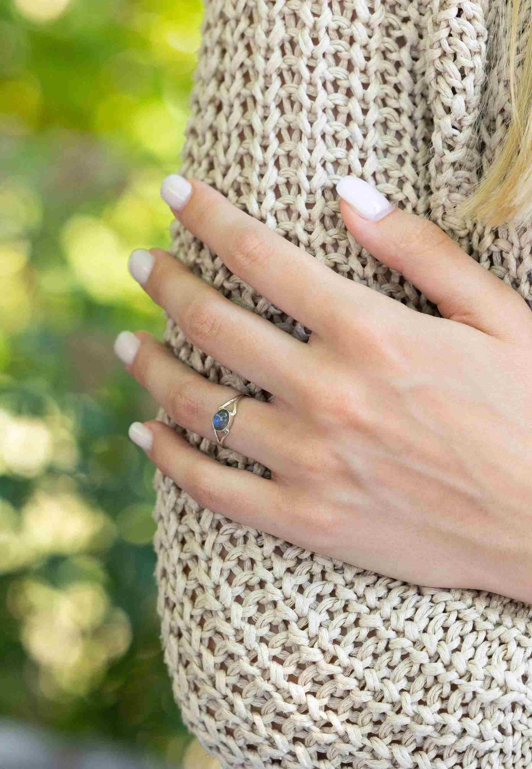 mantraroma Silberring TEKILI oval aus 925 günstig online kaufen