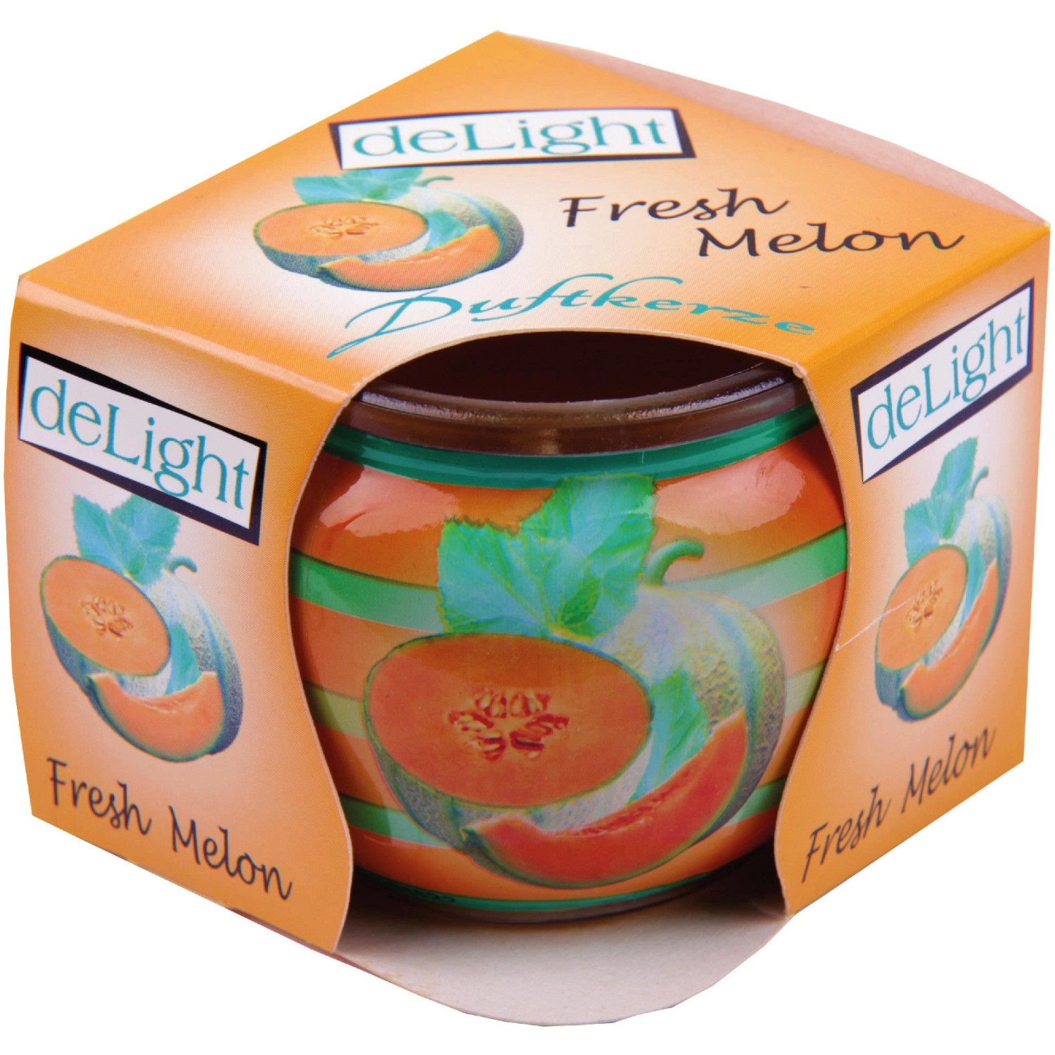 HS Candle Duftkerze Motiv Kerze Raumduft Fresh Melon günstig online kaufen