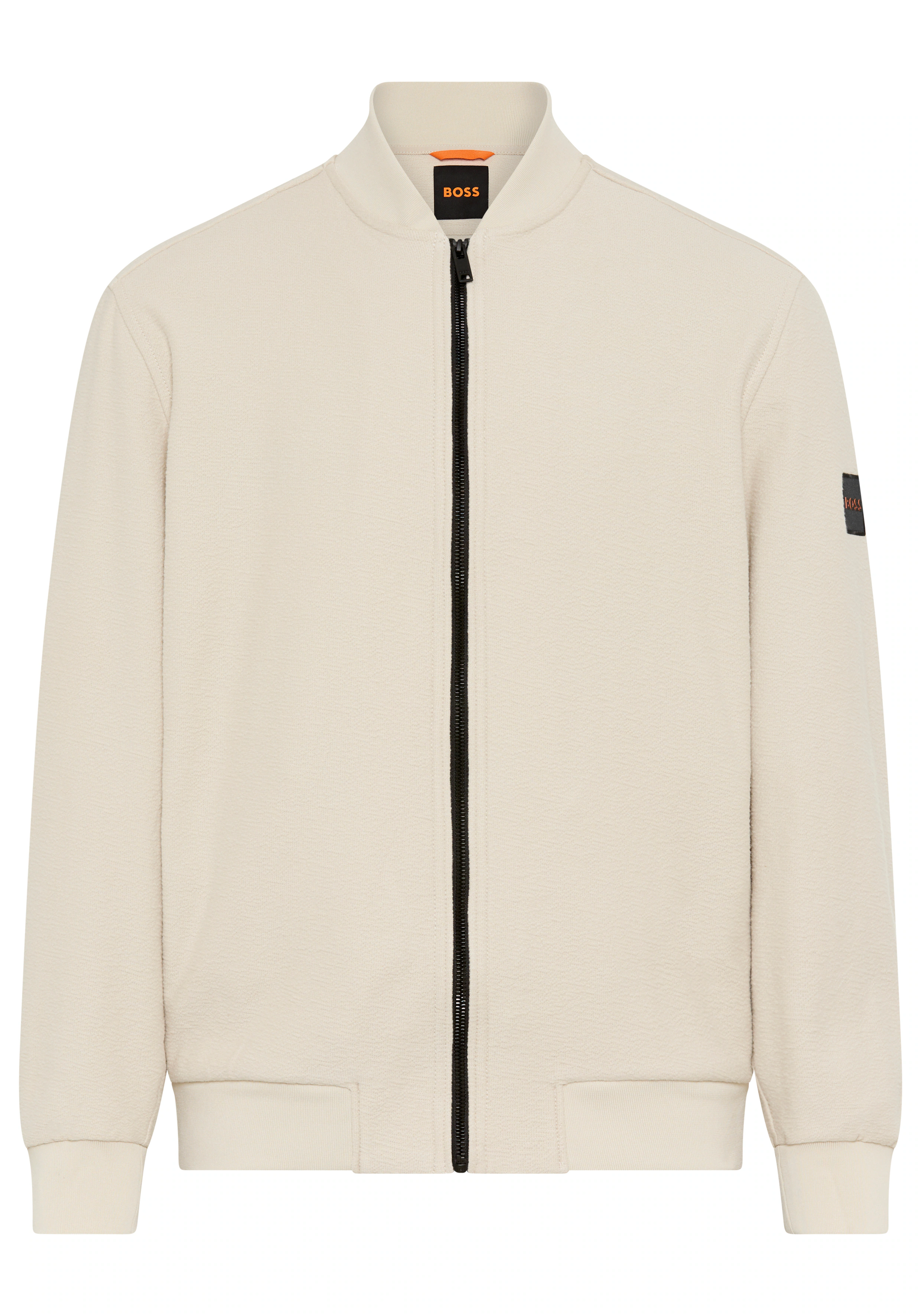BOSS ORANGE Sweatjacke "Lisimba", oversize fit, Strickbündchen günstig online kaufen