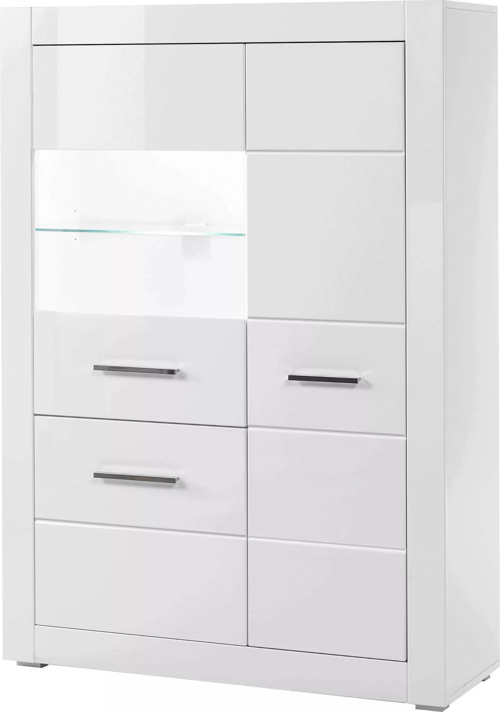 INOSIGN Vitrine "BIANCO", Höhe 142 cm günstig online kaufen