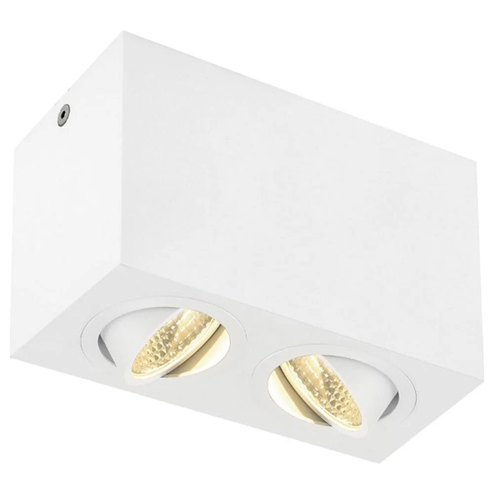 LED Deckenaufbauleuchte TriLEDo Double in Weiß 2x7W 1100lm günstig online kaufen