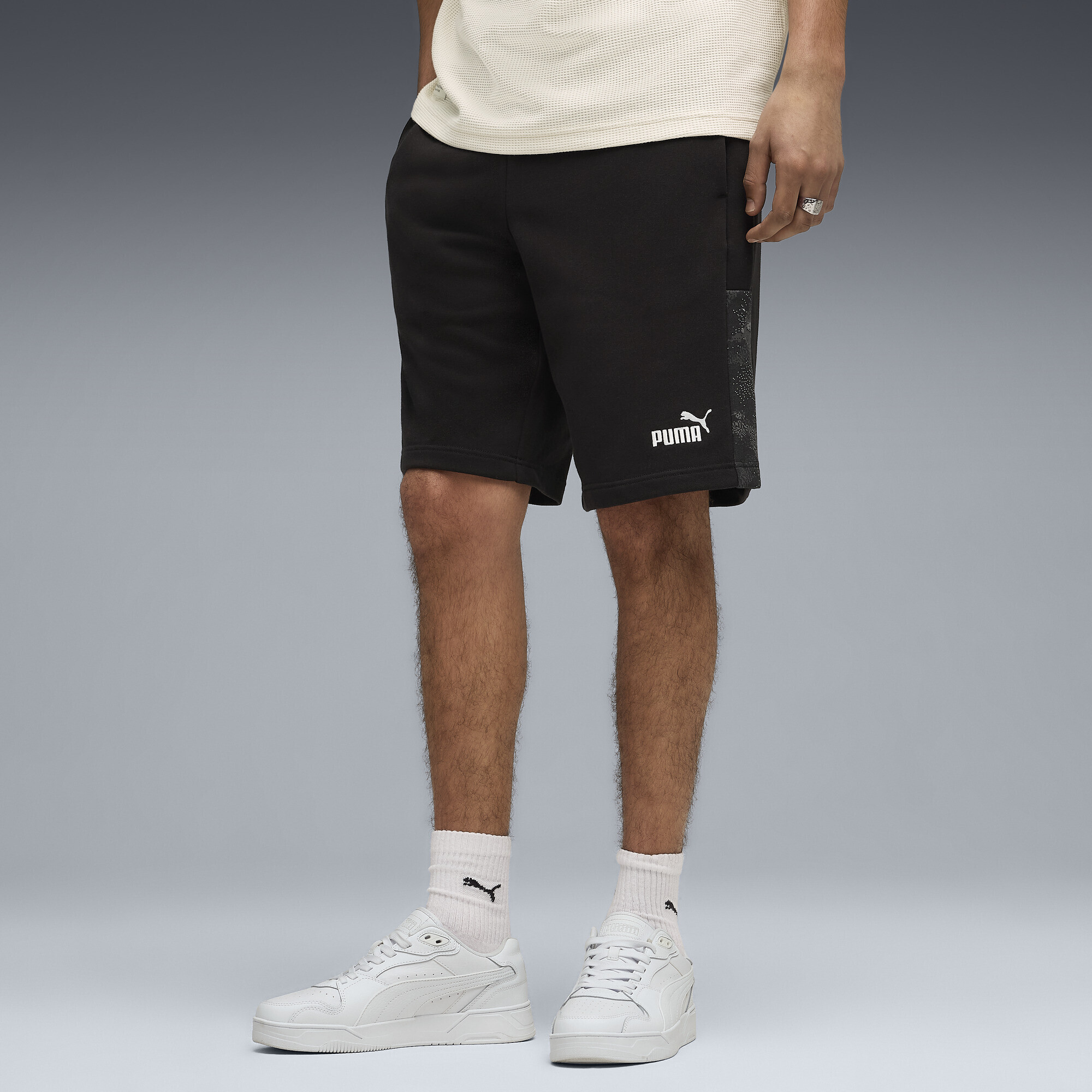 PUMA Sporthose "Essentials Camo 10 Shorts Herren" günstig online kaufen