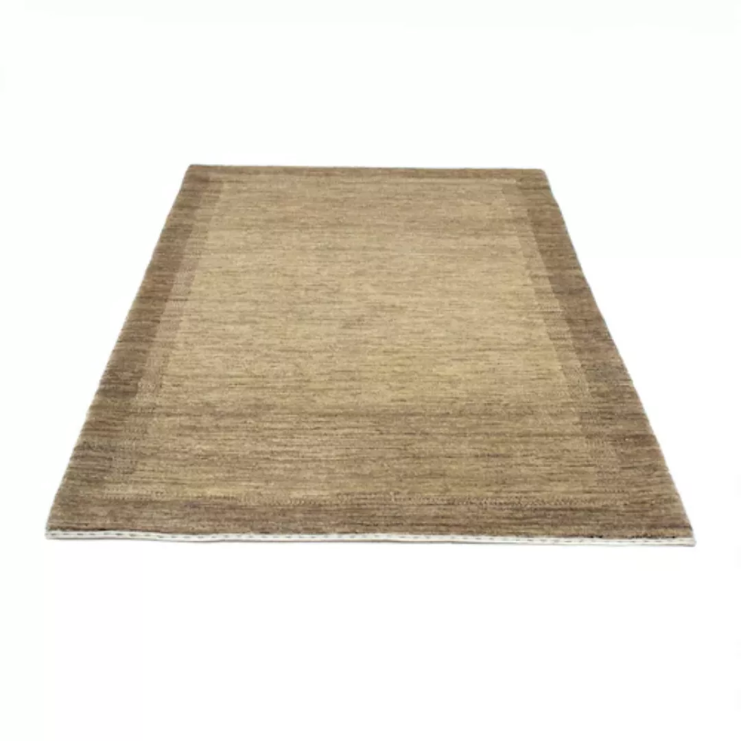 morgenland Wollteppich »Gabbeh Teppich handgeknüpft hellgrau«, rechteckig, günstig online kaufen