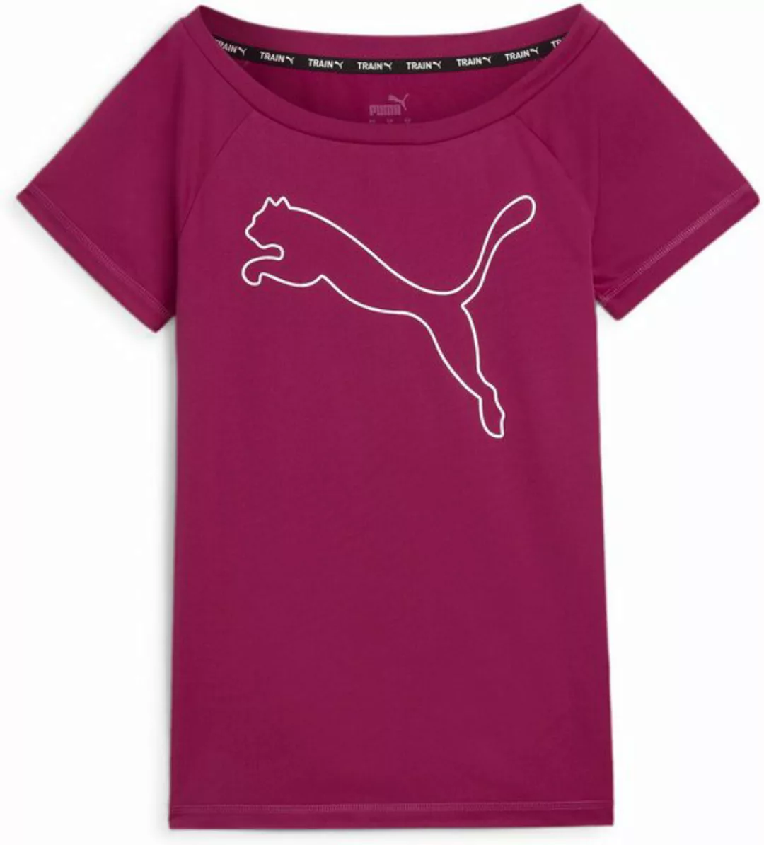 PUMA Kurzarmshirt Train Favorite Jersey Cat Tee MAGENTA GLEAM günstig online kaufen