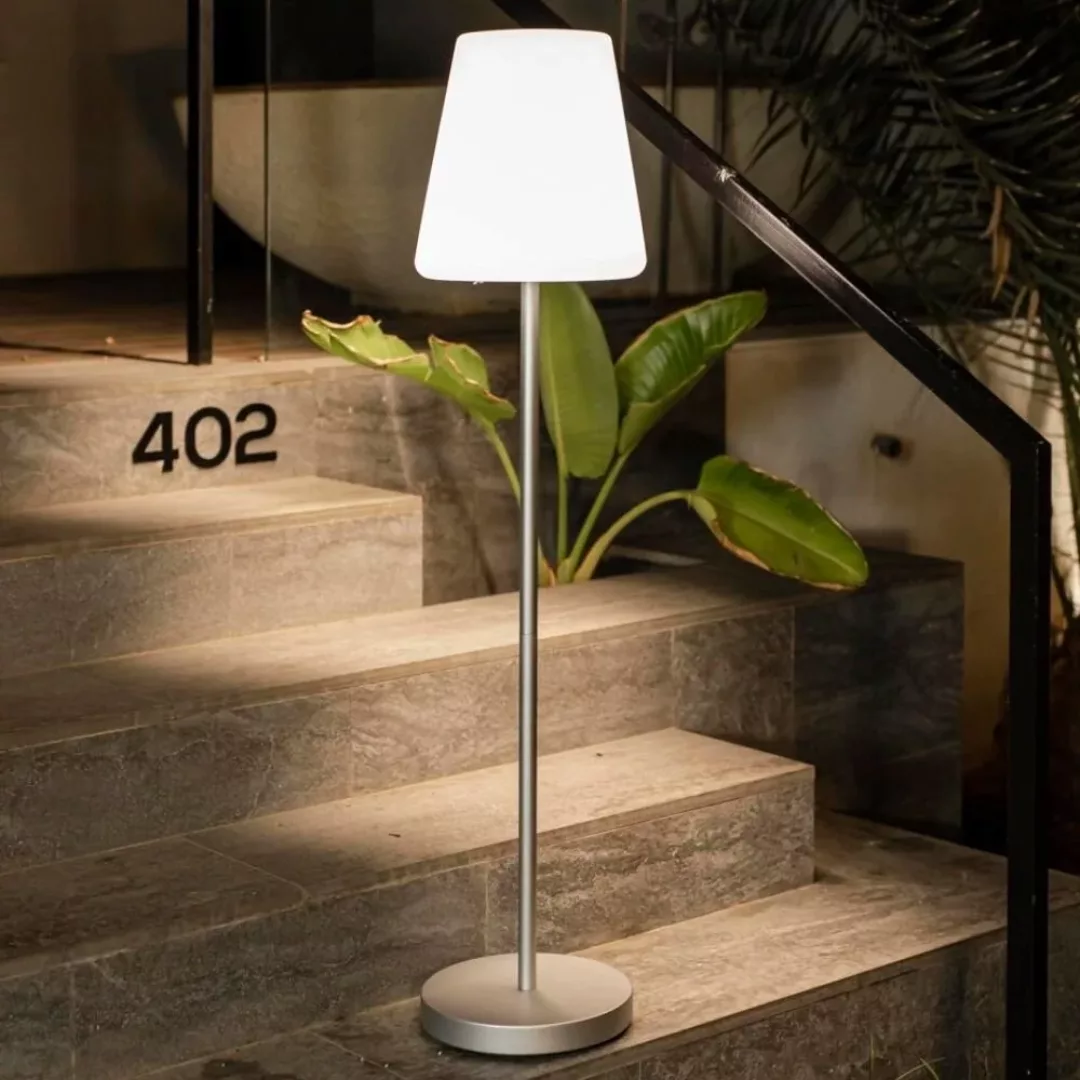 Newgarden Lola Slim 120 Solar-Stehlampe grau günstig online kaufen