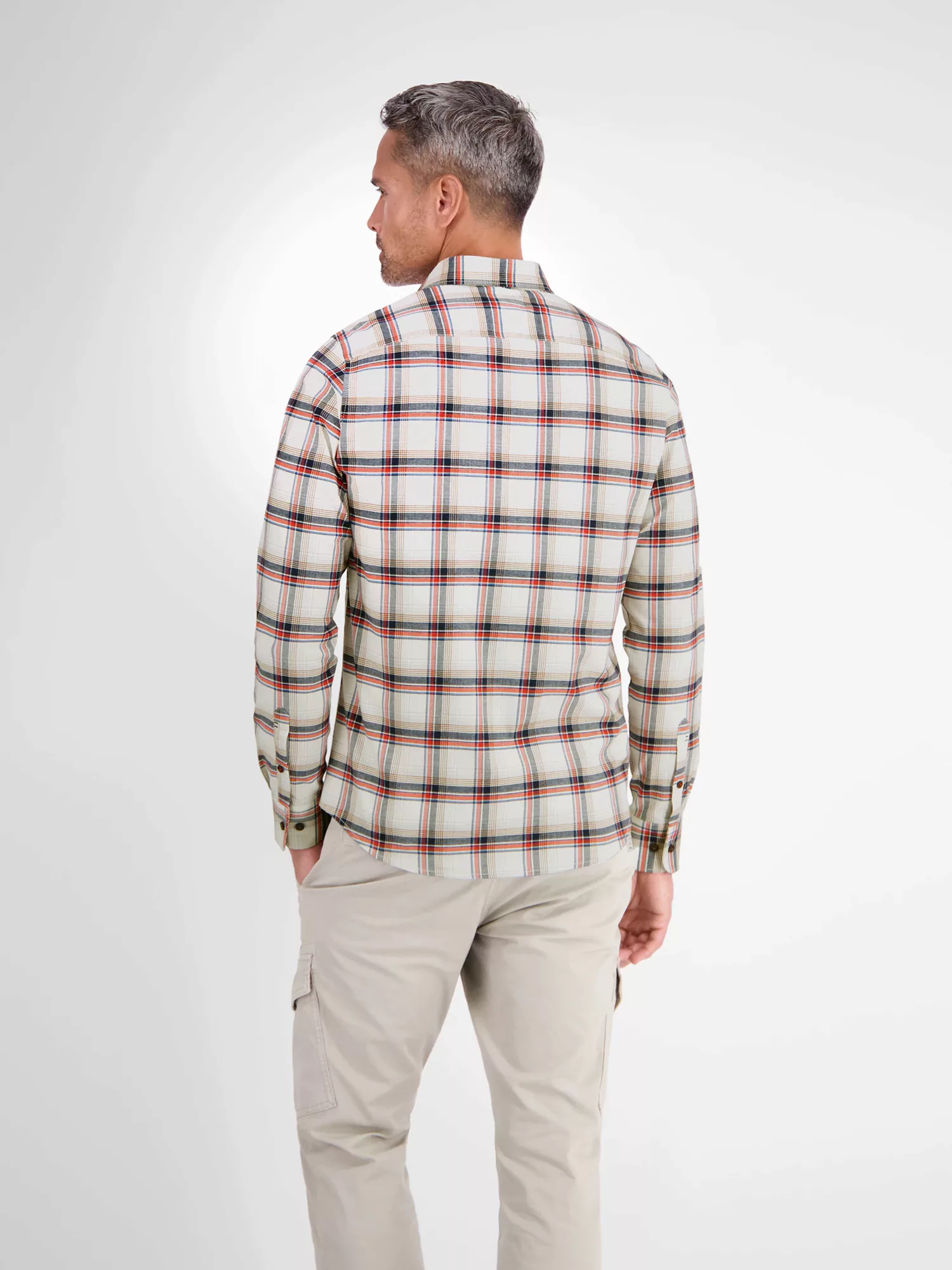 LERROS Langarmhemd "LERROS Langarmhemd, BIG FLANNELCHECK" günstig online kaufen