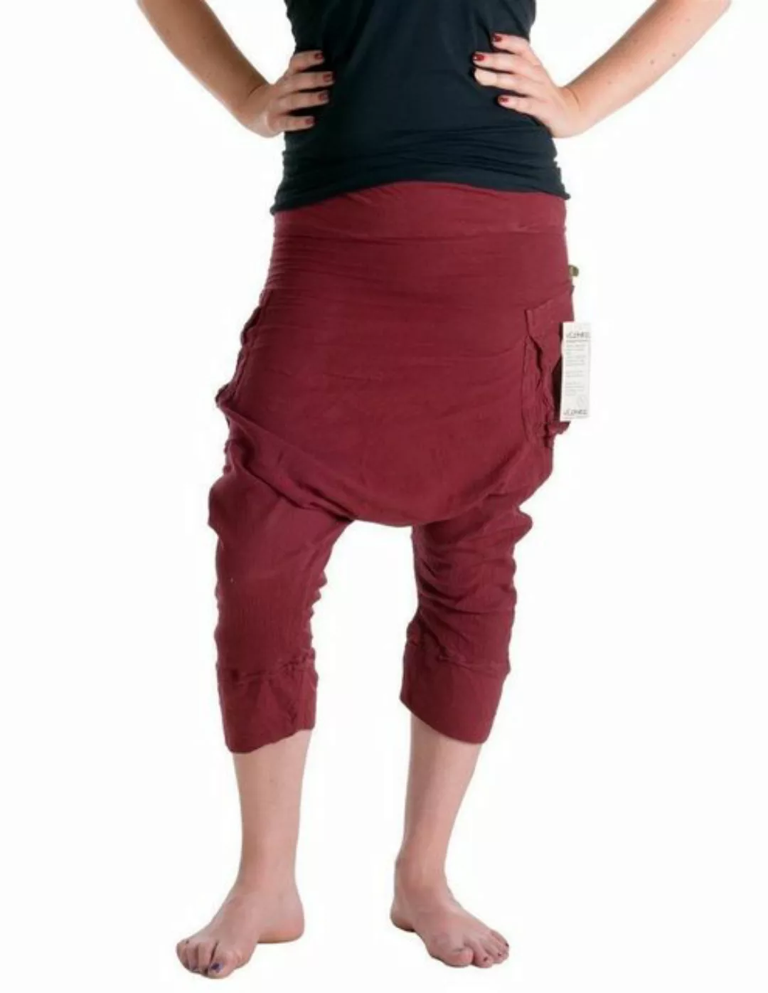 Vishes Haremshose 3/4 Haremshose Sommerhose Ethno Goa Hose Pluderhose, Pump günstig online kaufen