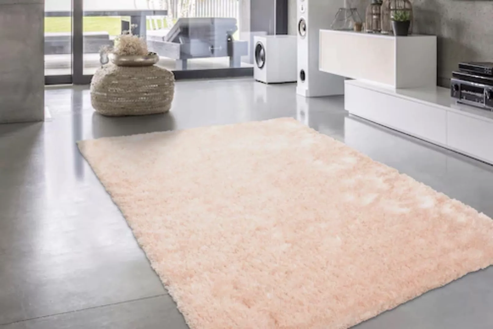 calo-deluxe Hochflor-Teppich »Masada 900«, rechteckig günstig online kaufen