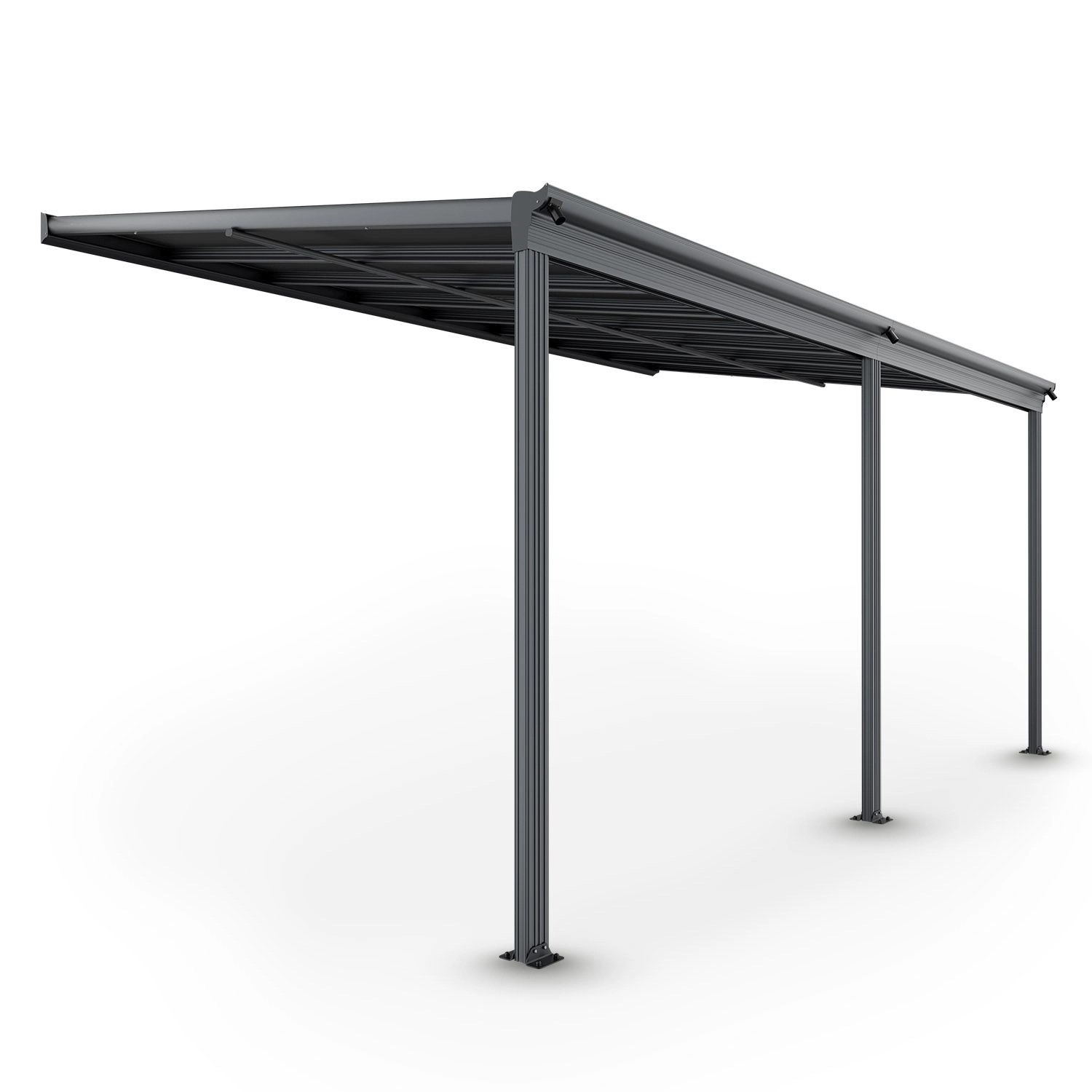 Juskys Terrassendach Borneo, 5x3 m, Regen- günstig online kaufen