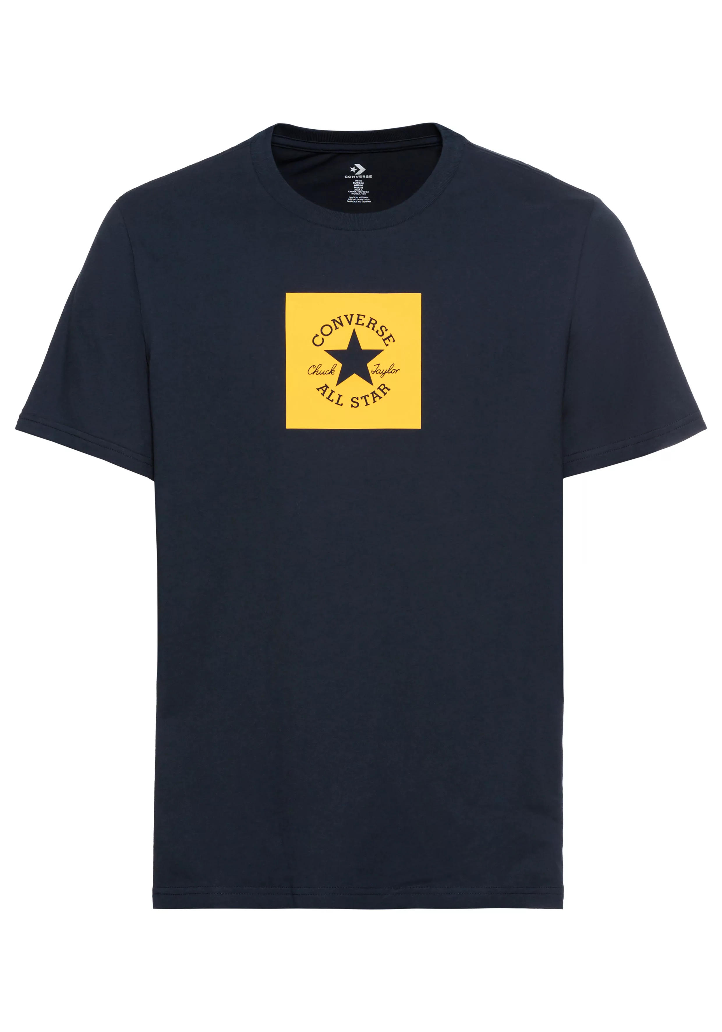 Converse T-Shirt "CHUCK TAYLOR PATCH TEE - OBSIDIAN" günstig online kaufen