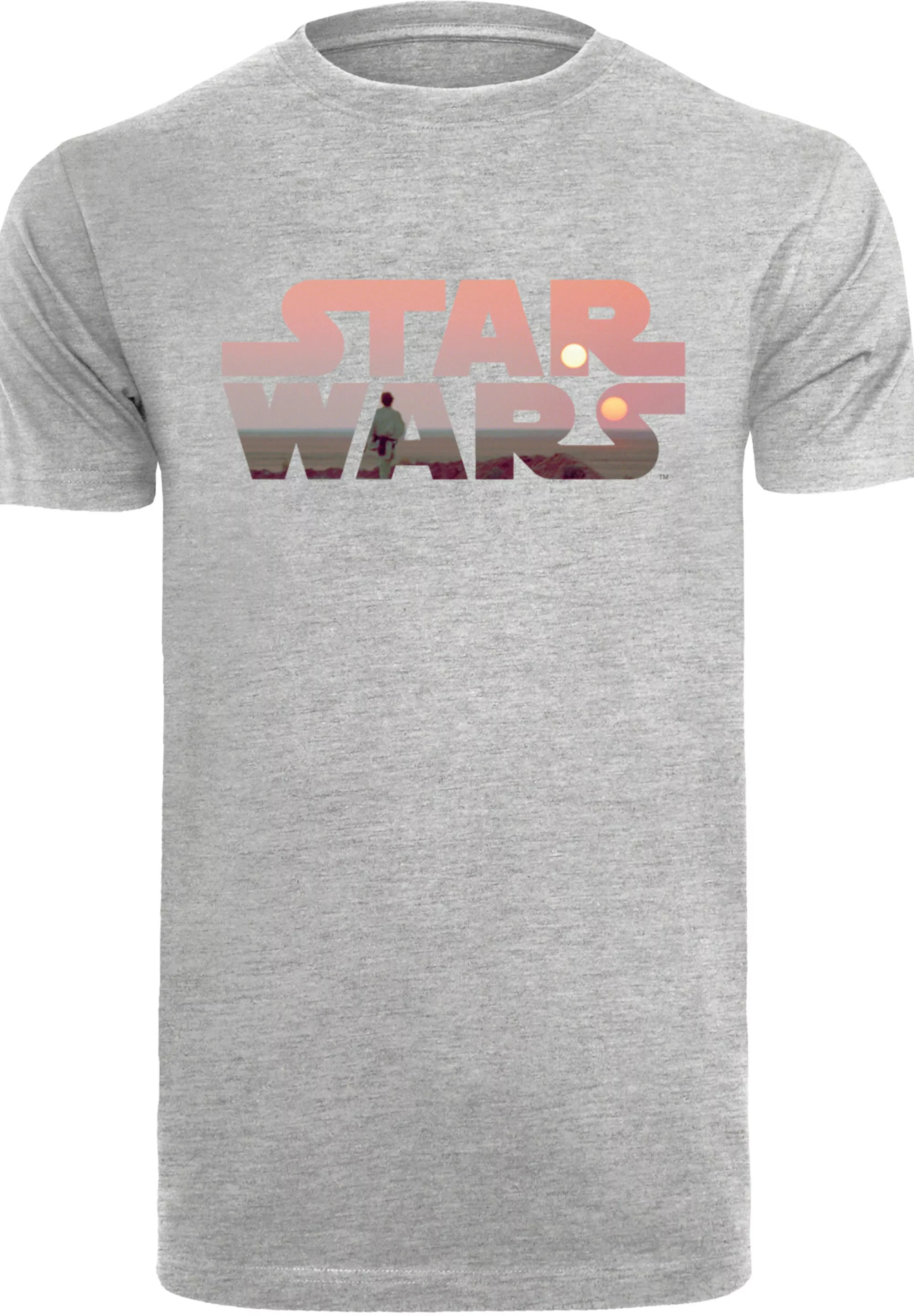 F4NT4STIC T-Shirt "Star Wars Tatooine Logo", Print günstig online kaufen