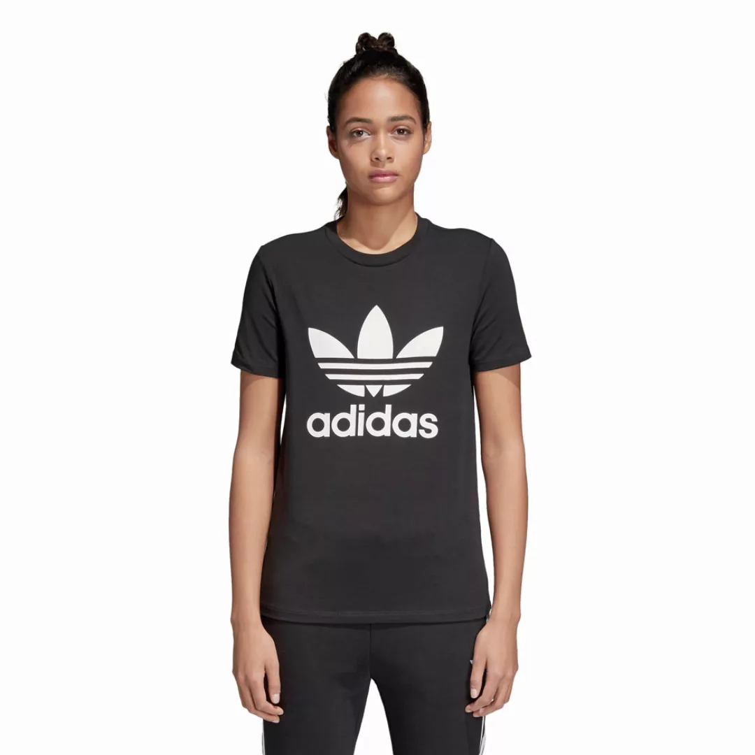 adidas Originals Trefoil Tee Damen-Shirt Black/White günstig online kaufen