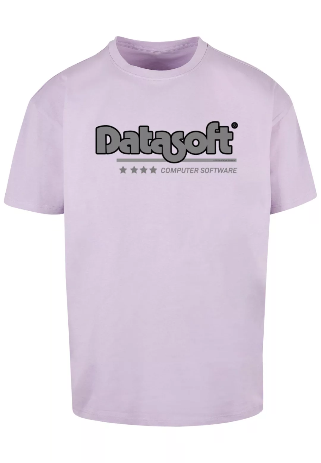 F4NT4STIC T-Shirt "DATASOFT Logo black Retro Gaming SEVENSQUARED", Print günstig online kaufen