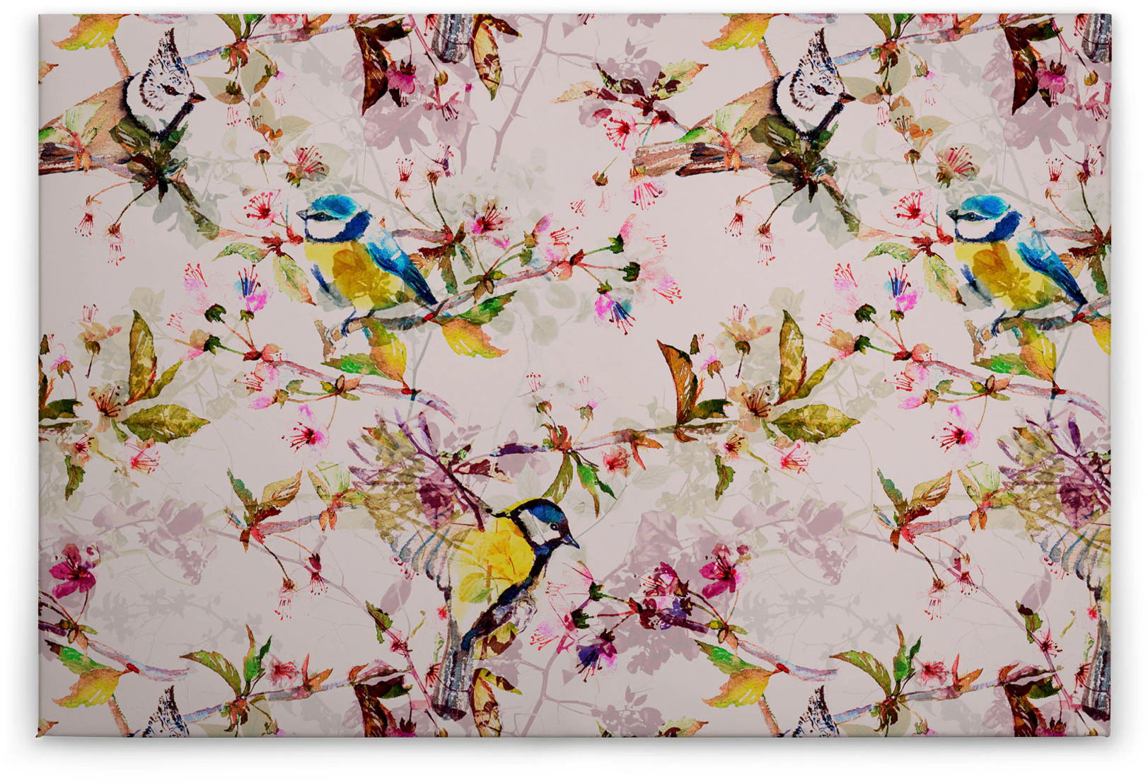 A.S. Création Leinwandbild "songbirds", Kunst-Vögel-Kinder, (1 St.), Keilra günstig online kaufen