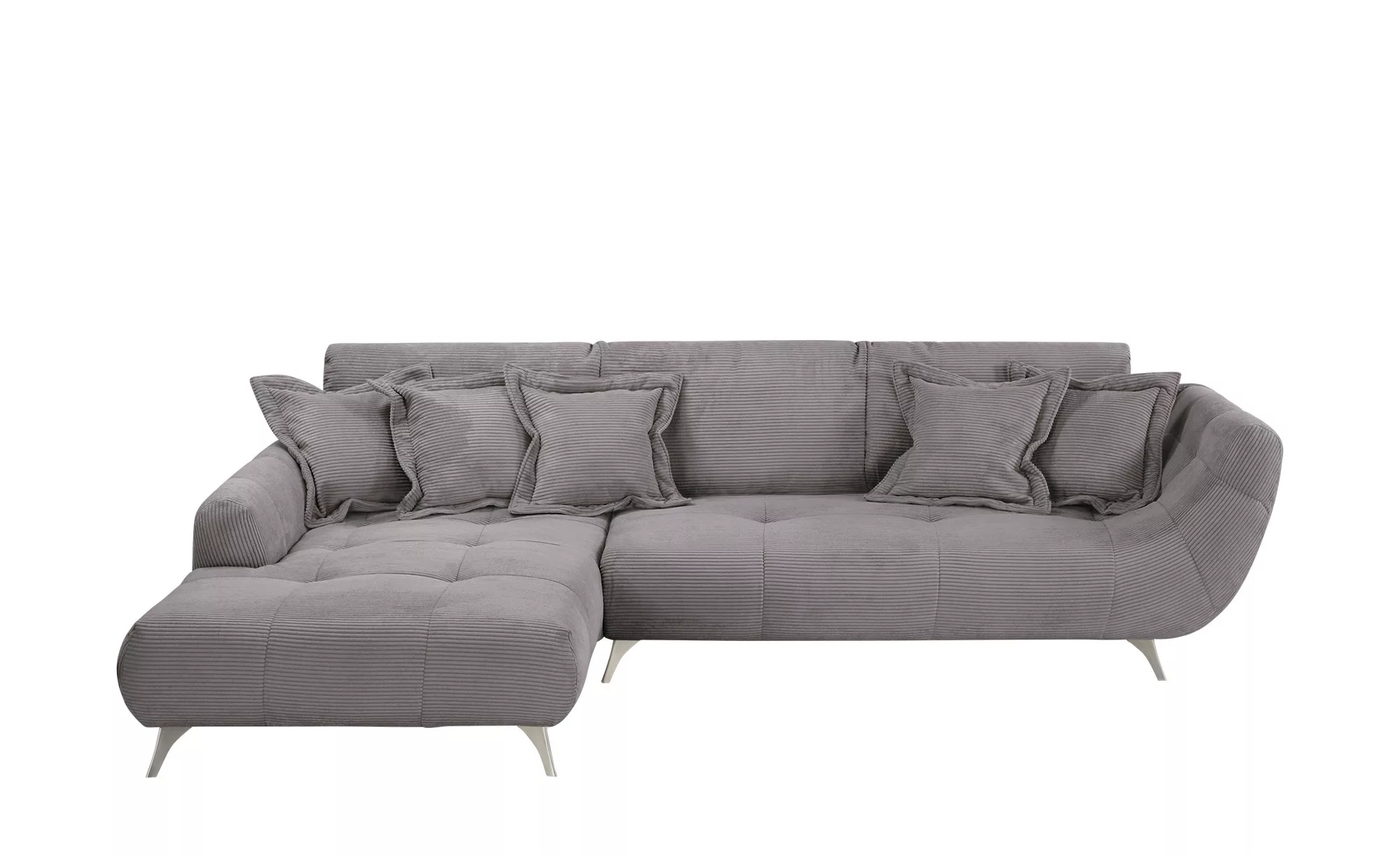 bobb Ecksofa  Bellani ¦ grau ¦ Maße (cm): B: 315 H: 90 T: 215 Polstermöbel günstig online kaufen